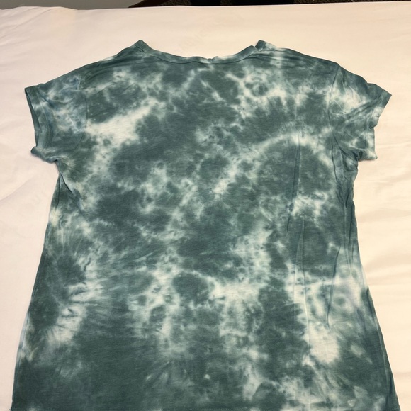 Tie-Dye Women's Top - Green - Picture 1 of 4